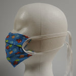 Load image into Gallery viewer, Reusable Cotton Masks - Kids Fish
