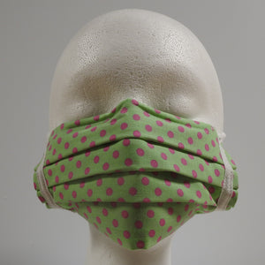 Reusable Cotton Masks-Polka Dots