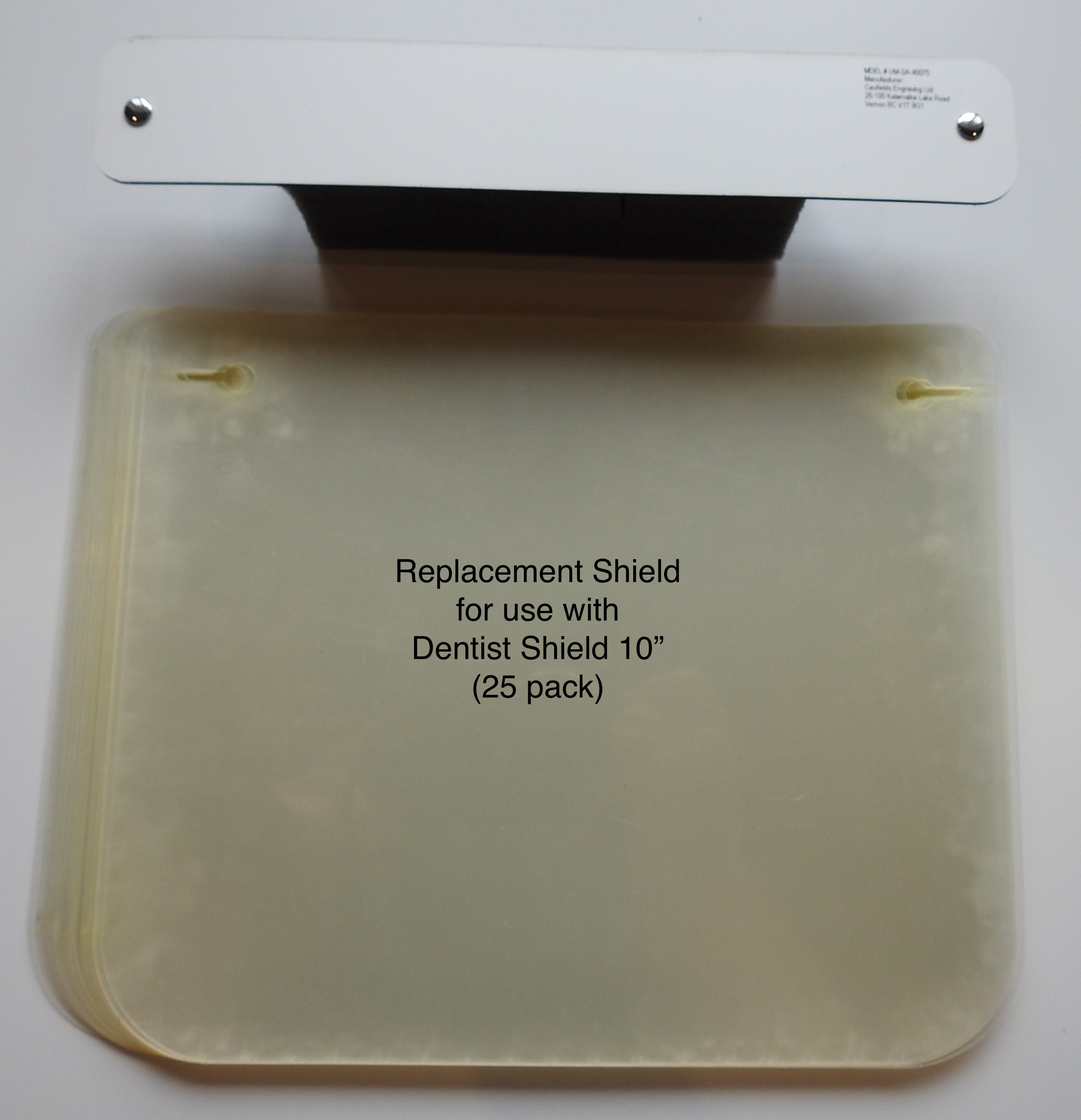 Replacement Face Shields - 10" Face Shield (Comfort & Dental)